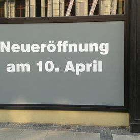 Fenster- und Schaufensterbeschriftungen