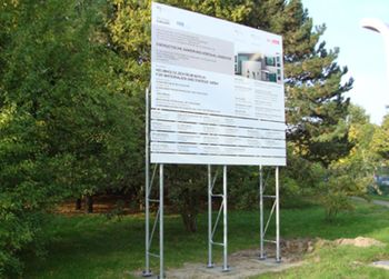 Bauschilder von WESEG Werbeservice in Cottbus