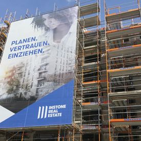 Planen, Werbebanner und Fahnen